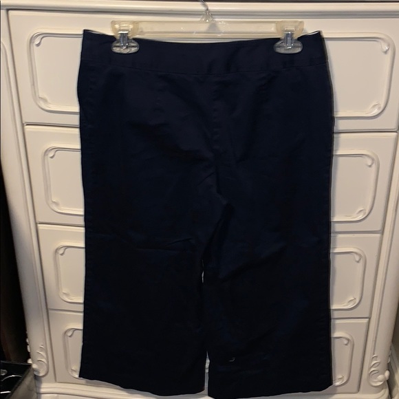 “George” Navy Capris Pants Size 6 - Picture 2 of 5